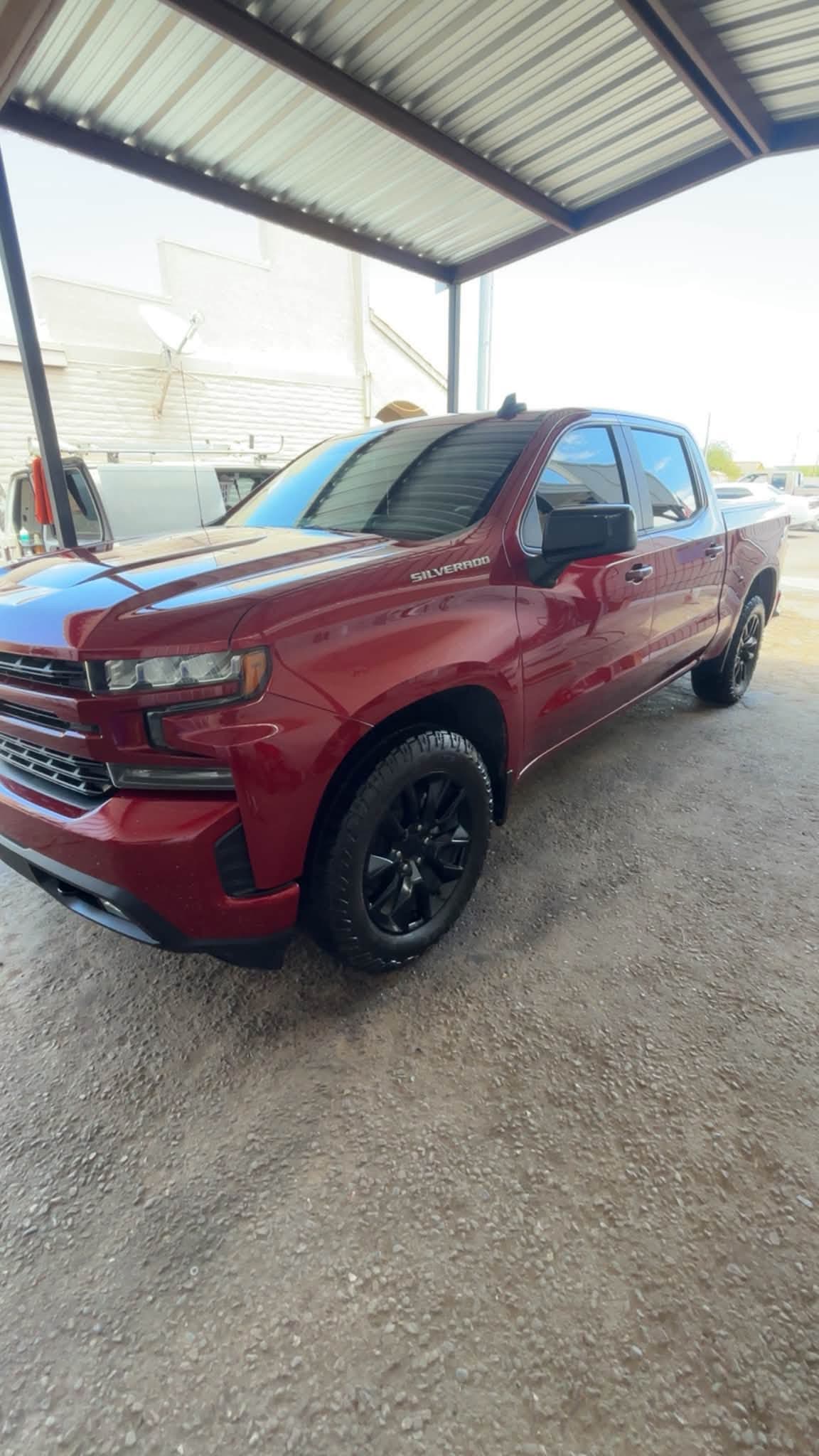 Red Silverado, brought back by Fatboy Detailing, Arizona City